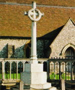 Woolton Hill war memorial © Woolton Hill Parochial Church Council, 2005