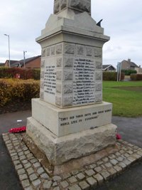 Law war memorial before work © Law Community Trust, 2014