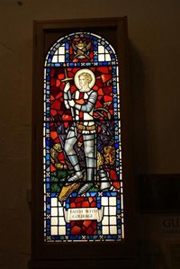 Chartham war memorial window © J. E. Day, 2011