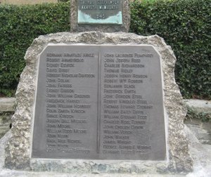 Stocksfield war memorial © Broomley & Stocksfield Parish Council, 2008