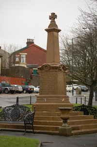 Hoddlesden war memorial after grant works © East Rural Network, 2011