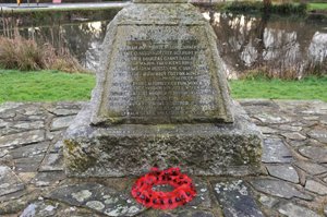 Buckland war memorial © Buckland PC, 2013