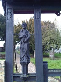 Coveney war memorial lychgate &copy; J Alexander 2010