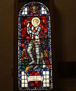 Chartham war memorial window © J. Day, 2011