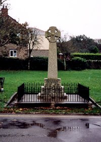 Praze-an-Beeble war memorial &copy; Crowan Parish Council, 2008