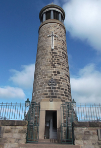 Crich Stand war memorial lighthouse cMercian Regiment, 2015