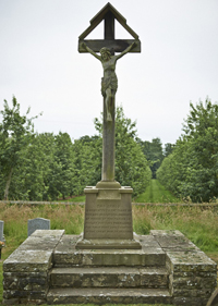 Putley war memorial calvary cPutley PC, 2015