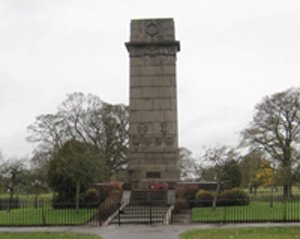 WM4180 Rickerby Par cenotaph in Carlisle after works © Carlisle City Council 2012