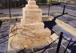 Fulbrook war memorial after work &copy; Fulbrook Parish Council, 2007