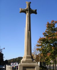 Disley cross after © Disley Parish Council, 2010