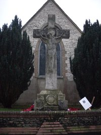 St Lawrence's Church Caterham before works © War Memorials Trust 2015 