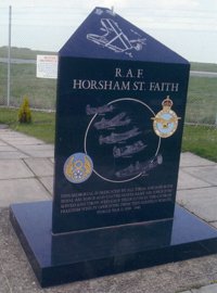 Horsham St Faith war memorial © Jim Marriage, 2010