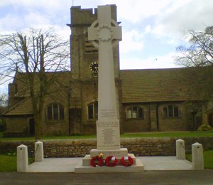The memorial following cleaning and repair © Hellifield Parish Council, 2012