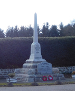 Edderton war memorial obelisk cEdderton County Council, 2017