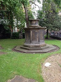 St Andrew the Great war memorial before works © Tom Beaumont 2014  