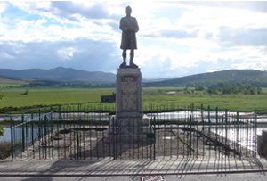The memorial after grant works &copy; Creich and Kincardine RBL, 2014