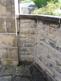 Garstang war memorial before re-building and repair © Garstang Town Council, 2013