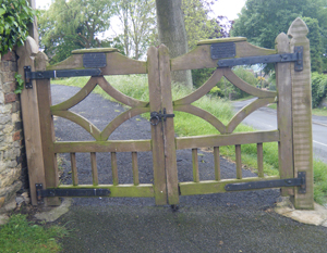 Cherry Willingham war memorial lychgate cCherry Willingham Parish Council, 2014