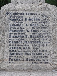 Kingston war memorial after grant works &Acirc;&copy; Judith Alloway 2014