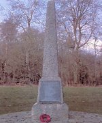 Penn war memorial before work © Penn Parish Council 2002