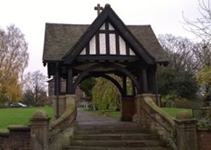 Wellington Lychgate before work © Telford and Wrekin Council 2014