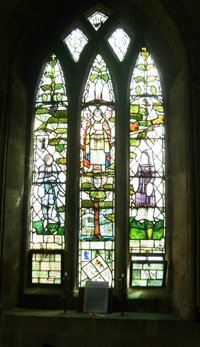 The interior of the window © All Saints' Church Hoby, 2010