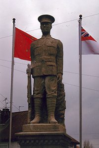 Shelton Lock war memorial after grant works © Mel Martin 2014