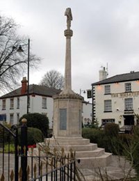 Swineshead war memorial after work &copy; Swineshead Parish Council, 2010