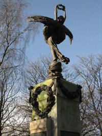 Whitefield war memorial after work cBury Council 2016
