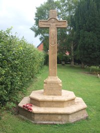 St George's Wilton war memorial after grant works © Michael Yardley 2014