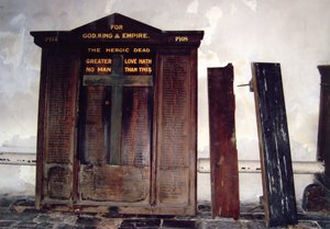 The memorial prior to conservation and repair © Terry Matson, 2010