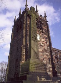 Leek war memorial prior to works © Leek Town Council, 2010