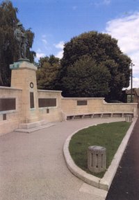 Evesham war memorial following works to hard landscaping &copy; Evesham Town Council, 2014