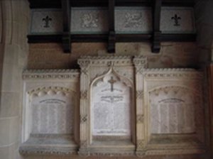 The memorial after grant works © Nicolas Boyes Stone Conservation Ltd, 2014