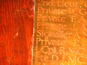 Humphry Davy School/ Old Penwithians war memorial plaque &copy; Old Penwithians Association, 2012
