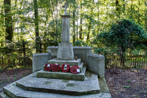 Whitchurch temporary shorter cross © Goring Heath Parish Council 2016