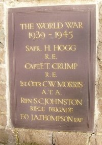 Dunton Bassett  war memorial after work &copy; Dunton Bassett PC, 2008