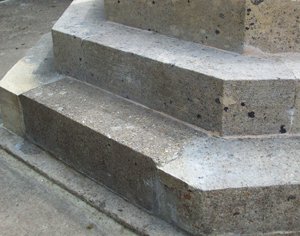 Repaired step © Barry Dawson, 2011