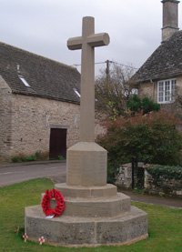 Langford war memorial after grant works © Langford Parish Council, 2011