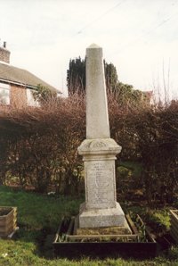 Great Hatfield war memorial © WMT 2001