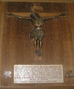 John Francis Tyndale Caudwell memorial, Westwick © Westwick PCC, 2010