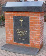 Barnton war memorial © The John Brunner Trust, 2010
