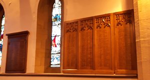 St Luke's & St Silas' Memorial WW1 after works © St Paul Church 2016