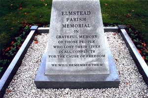 Elmstead Market war memorial © A Bradbury 2009