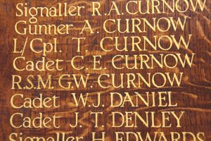 Humphry Davy School/ Old Penwithians war memorial plaque &copy; A Coak, 2013