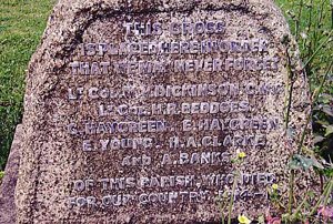 Fawkham war memorial cross © Fawkham PC, 2007