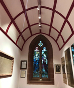 St Anne's war memorial chapel after work © WMT, 2017 