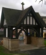Wellington Lychgate after work © Telford and Wrekin Council 2016