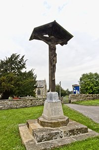 Paulerspury war memorial after grant works © Maggie Down 2014