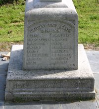 Niton war memorial cross © Geoffrey Allan, 2004